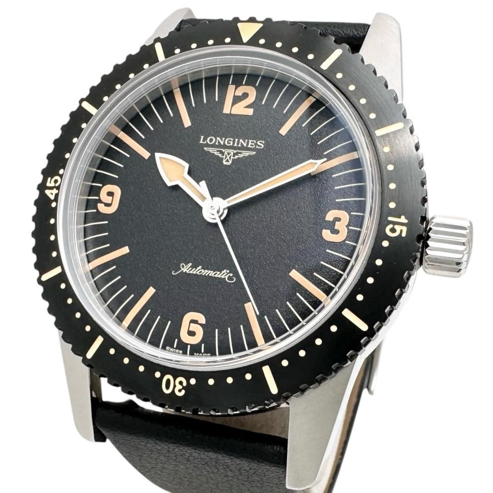 LONGINES/ロンジン】L2.822.4 腕時計 ステンレススチール/レザー 自動 