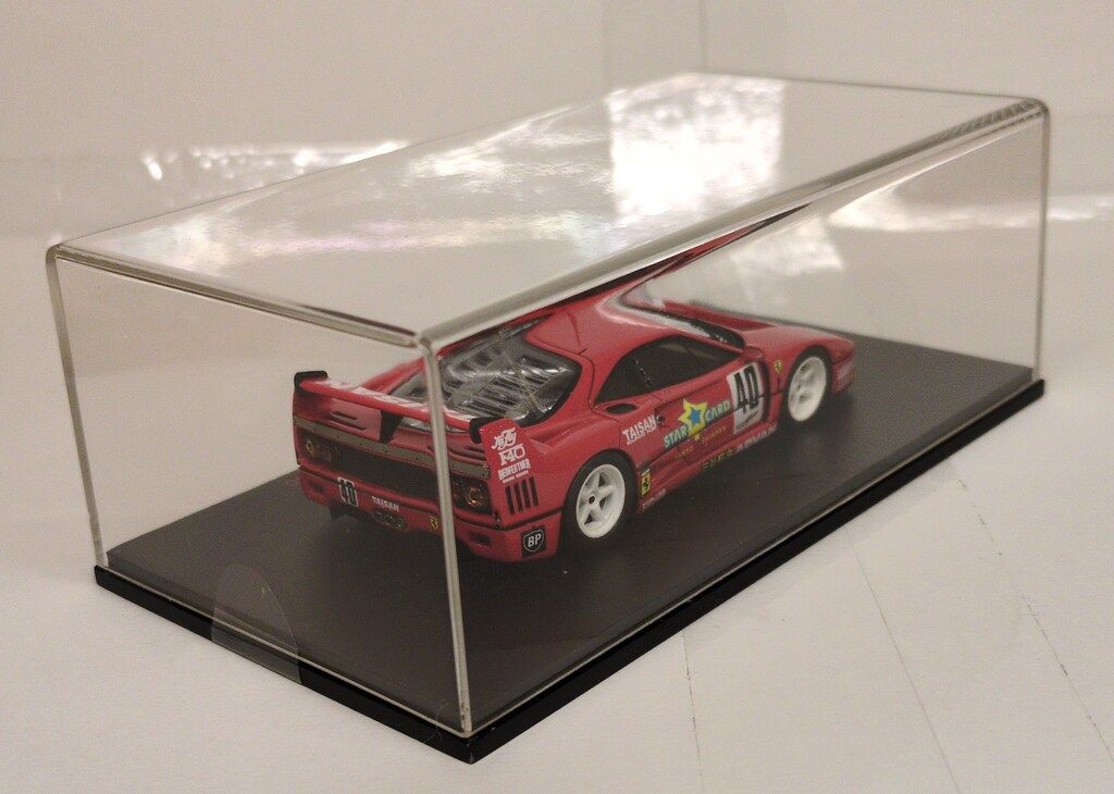 MINIMAX 1/43 Red Line/EBBRO TAISAN STAR CARD FERRARI F40 JGTC'94