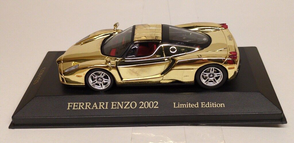ixo MODELS 1/43 Ferrari Enzo 2002 Gold plated COF025 - メルカリ