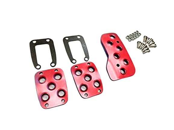 新品 Beatrush(ビートラッシュ) ペダルカバー マニュアル車専用 GR YARIS [GXPA16]前期、YARIS [MXPA10] 適合 【 S41018PS-A#】 (レッド)