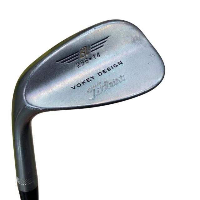 中古】 タイトリスト VOKEY ツアークローム 256.14 レフティ ウェッジ