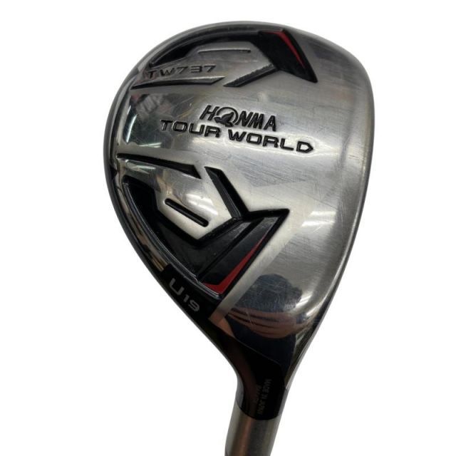 中古】 本間ゴルフ TOUR WORLD TW737 19° ユーティリティ UT VIZARD IN