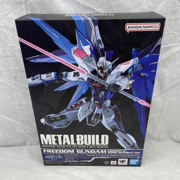中古】開封 METAL BUILD ZGMF-X10A フリーダムガンダム CONCEPT 2 SNOW