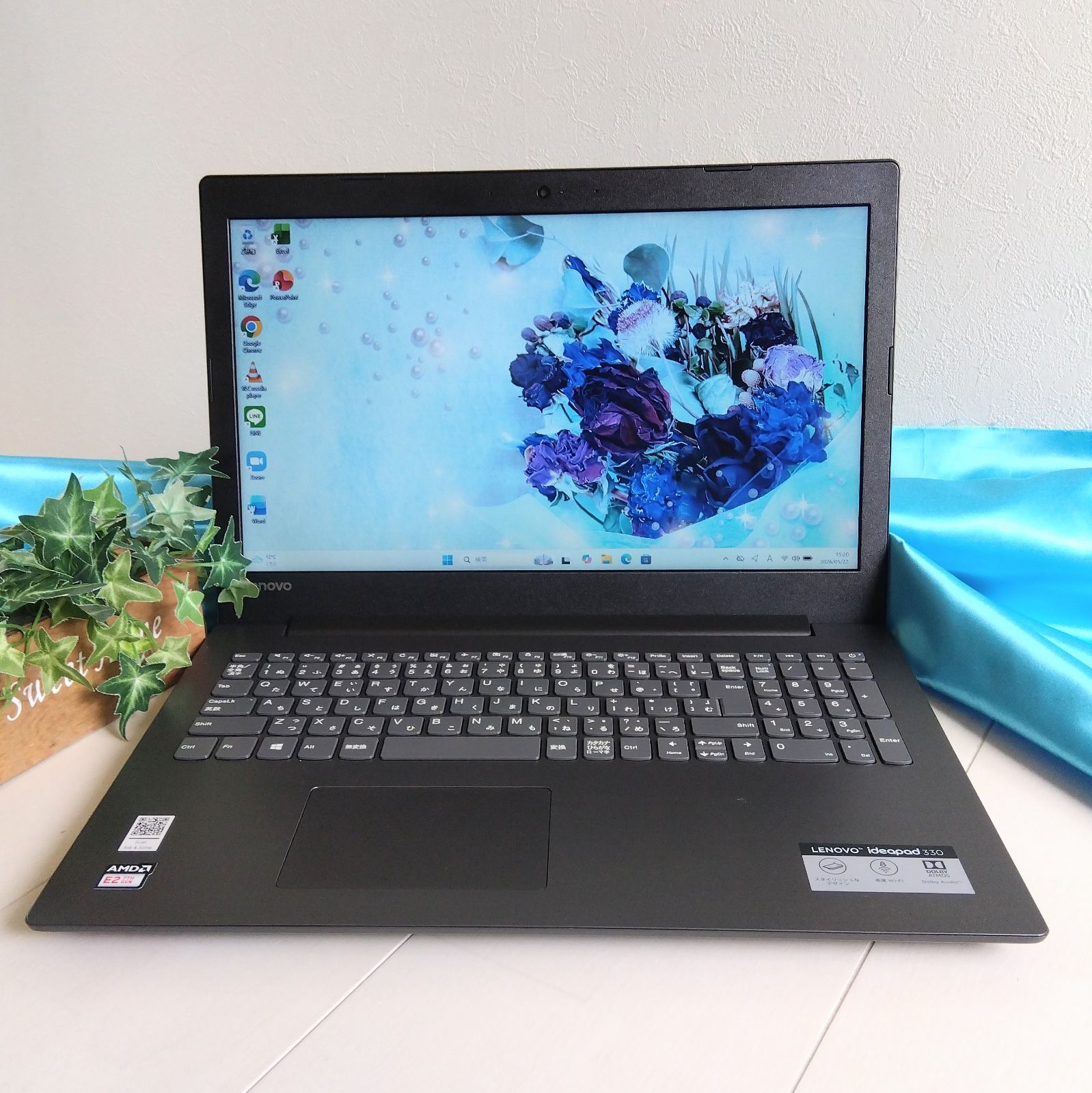 Windows11✨高速SSD✨Lenovoノートパソコン✨カメラ＆Office付きPC✨99