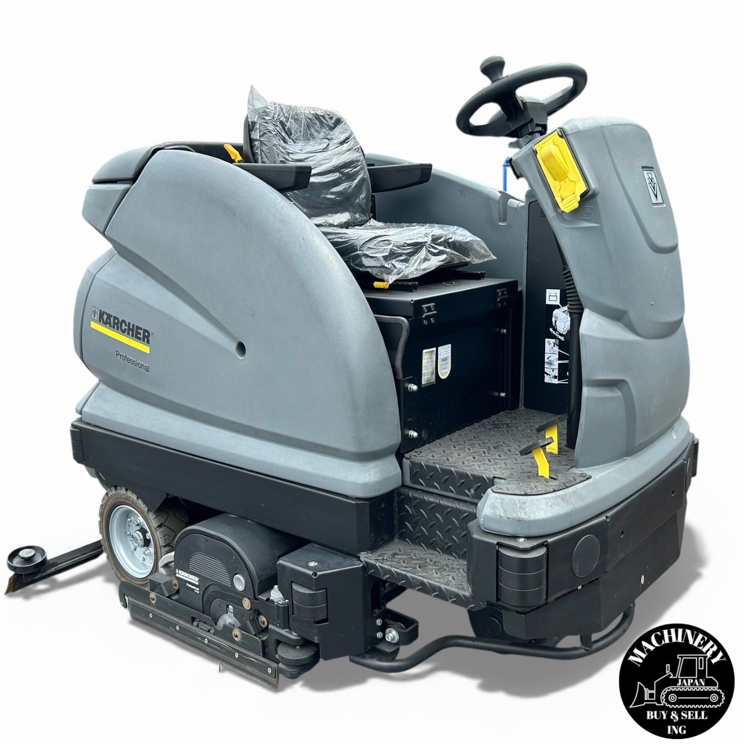 【点検済】搭乗式床面洗浄機　KARCHER　ケルヒャー　B250R　スイーパー　高圧洗浄機