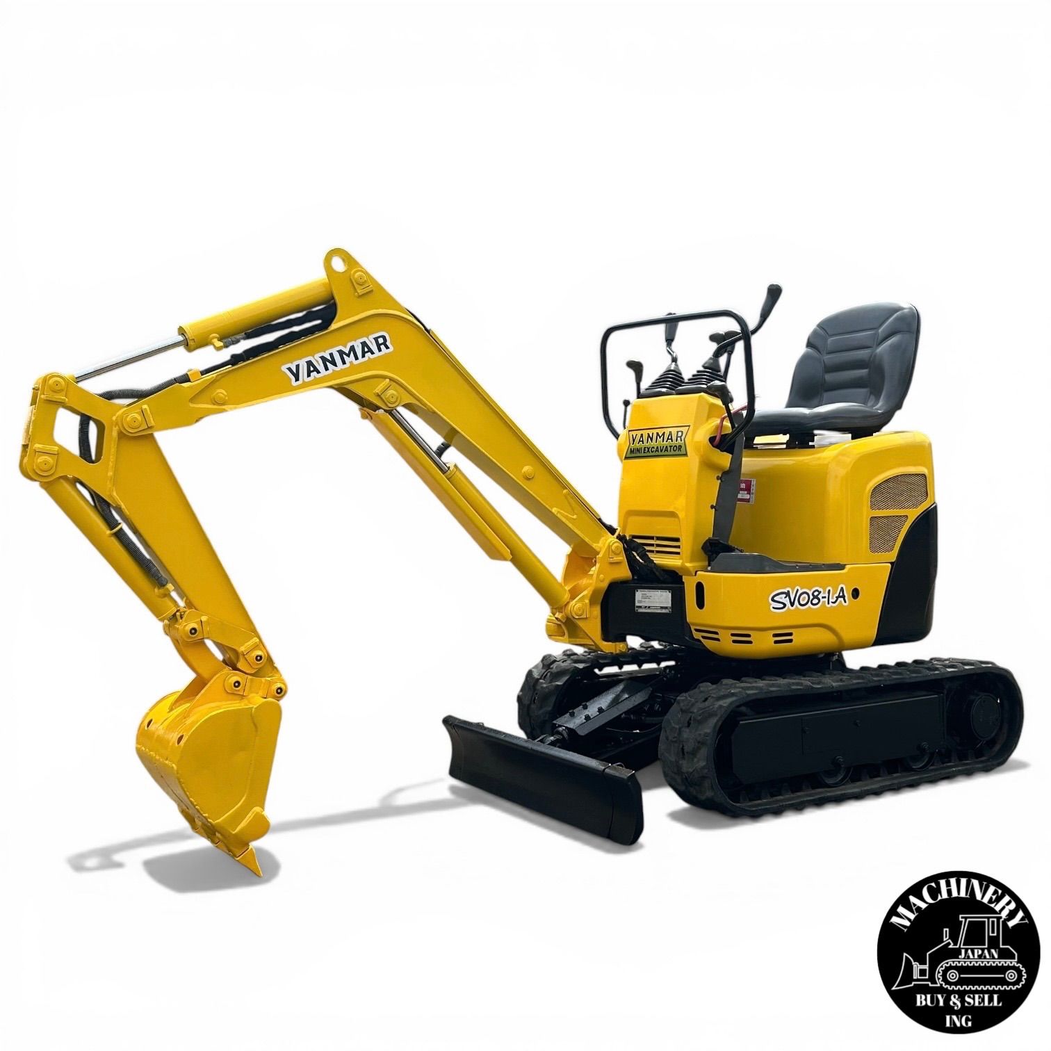 【整備済】ミニショベル　YANMAR　ヤンマー　SV08-1A　油圧ショベル　0.22m3