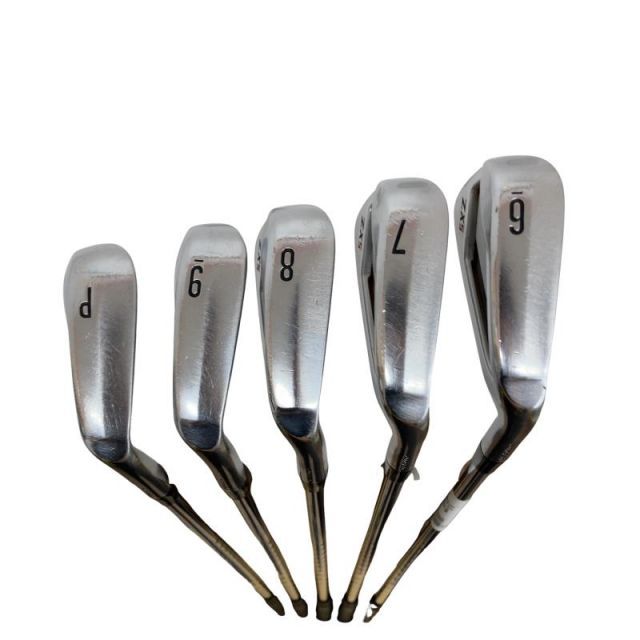中古】 ダンロップ SRIXON ZX5 6S アイアンセット IR 純正特注シャフト