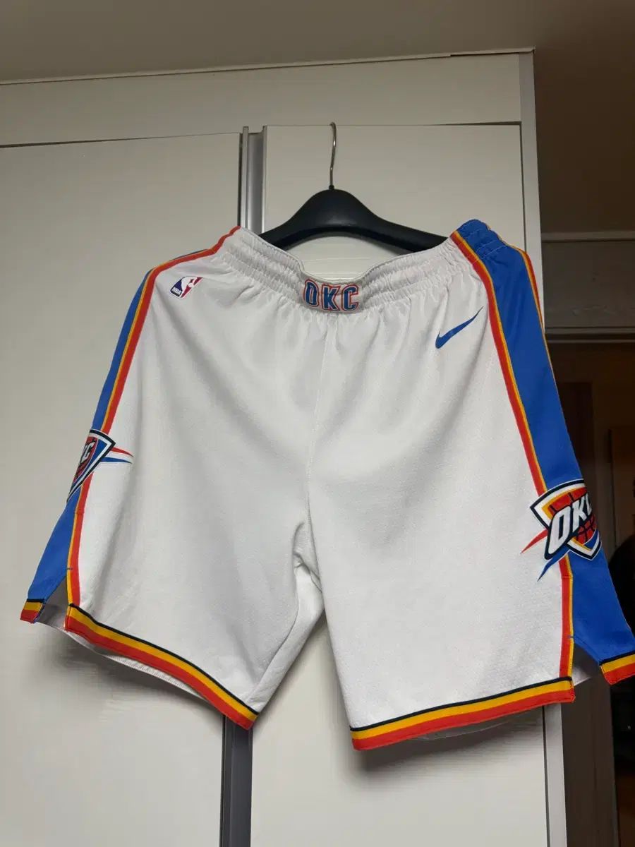 ナイキ NBA オクラホマシティ サンダー アウェー Swingman ショーツ
