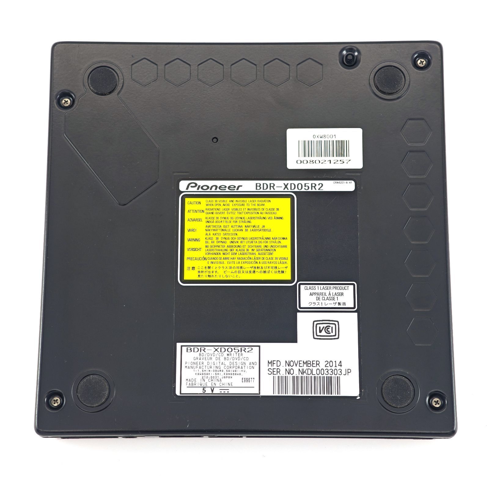 Pioneer BDR-XD05R2 ポータブルBDドライブ 中古 - メルカリ