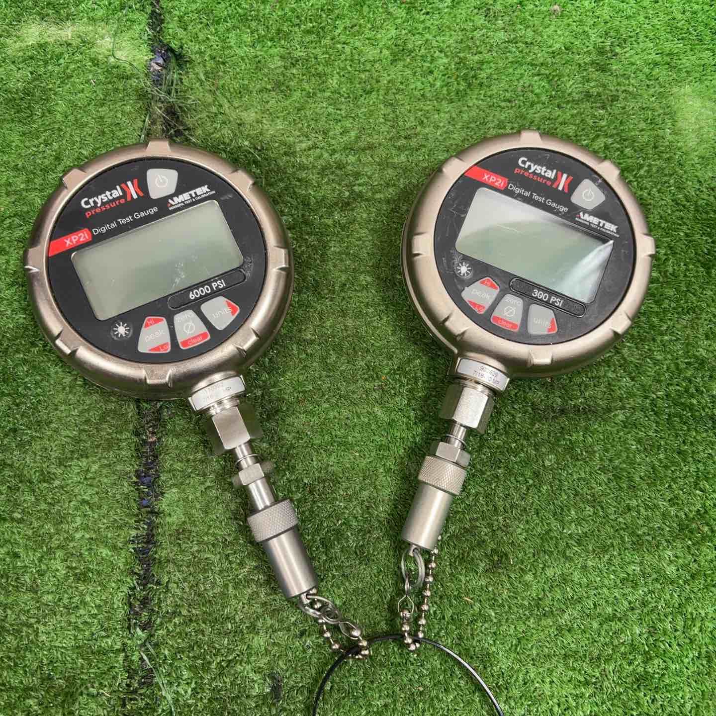 AMETEK 圧力キャリブレータ 300PSI XP2i 6000PSI 2個セット Crystal【草加店】