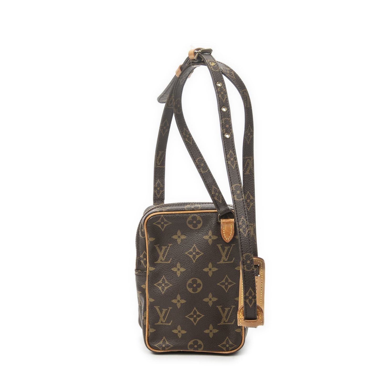 中古] LOUIS VUITTON ルイヴィトンミニ アマゾン バッグ茶色モノグラム