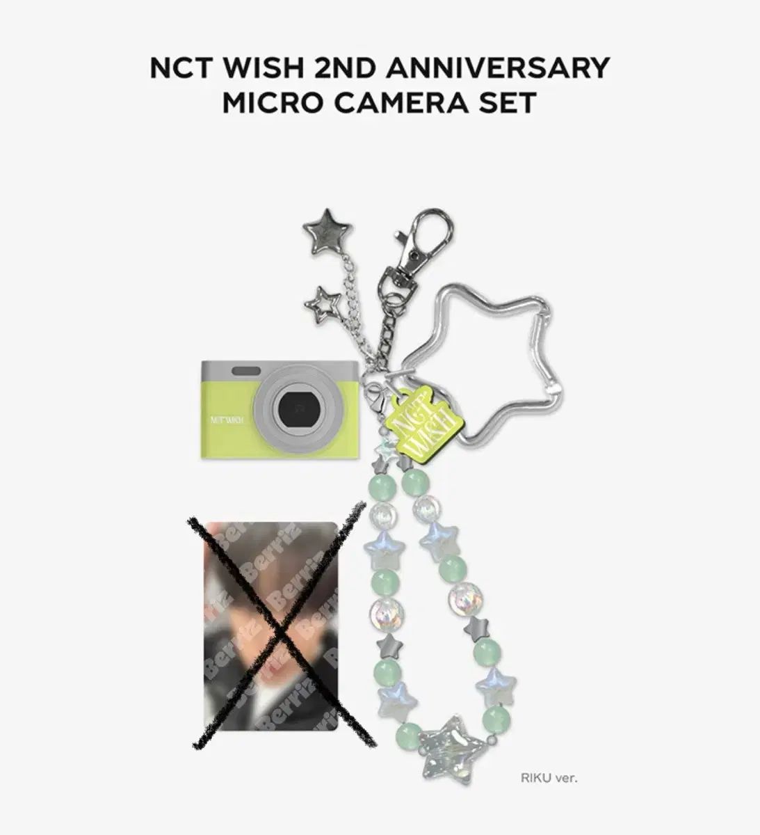 NCT WISH 2周年 MD マイクロ カメラ セット キーホルダー 本品 販売