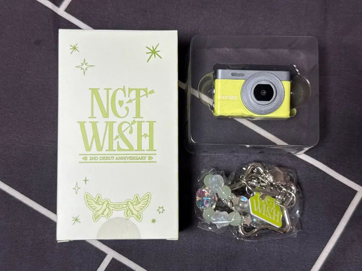 NCT WISH 2周年 MD マイクロ カメラ セット キーホルダー 本品 販売