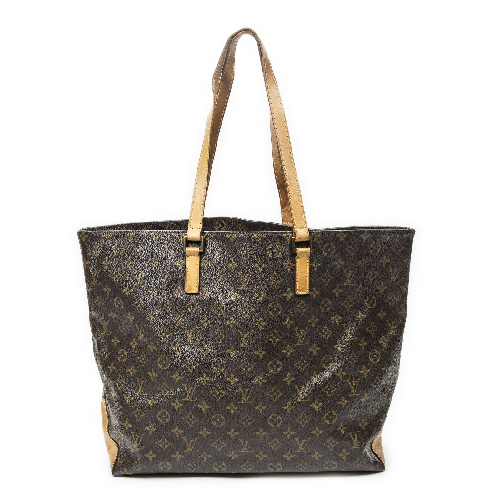 [中古] LOUIS VUITTON ルイヴィトンカバアルト茶色モノグラムキャンバスAB