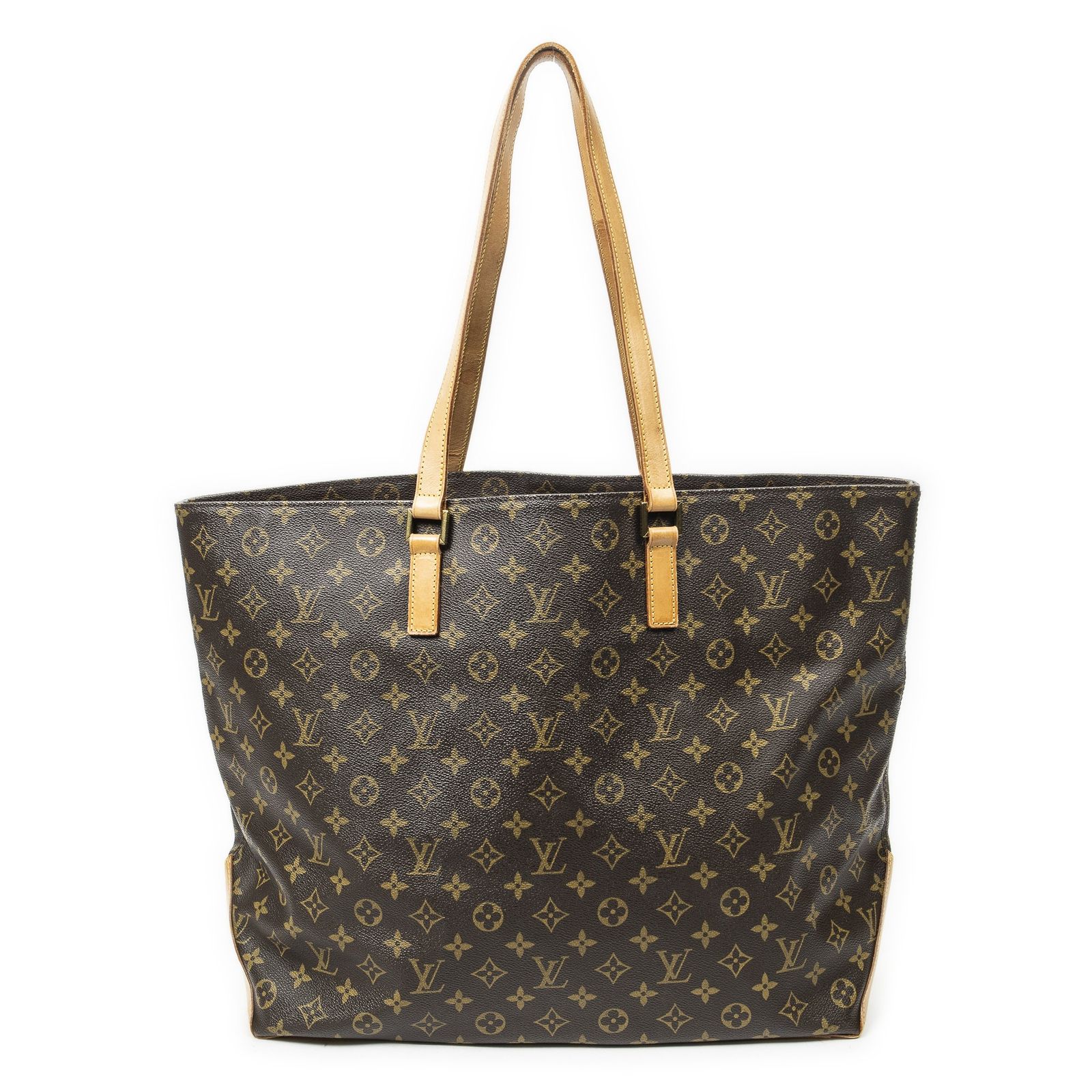 [中古] LOUIS VUITTON ルイヴィトンカバアルト茶色モノグラムキャンバスAB