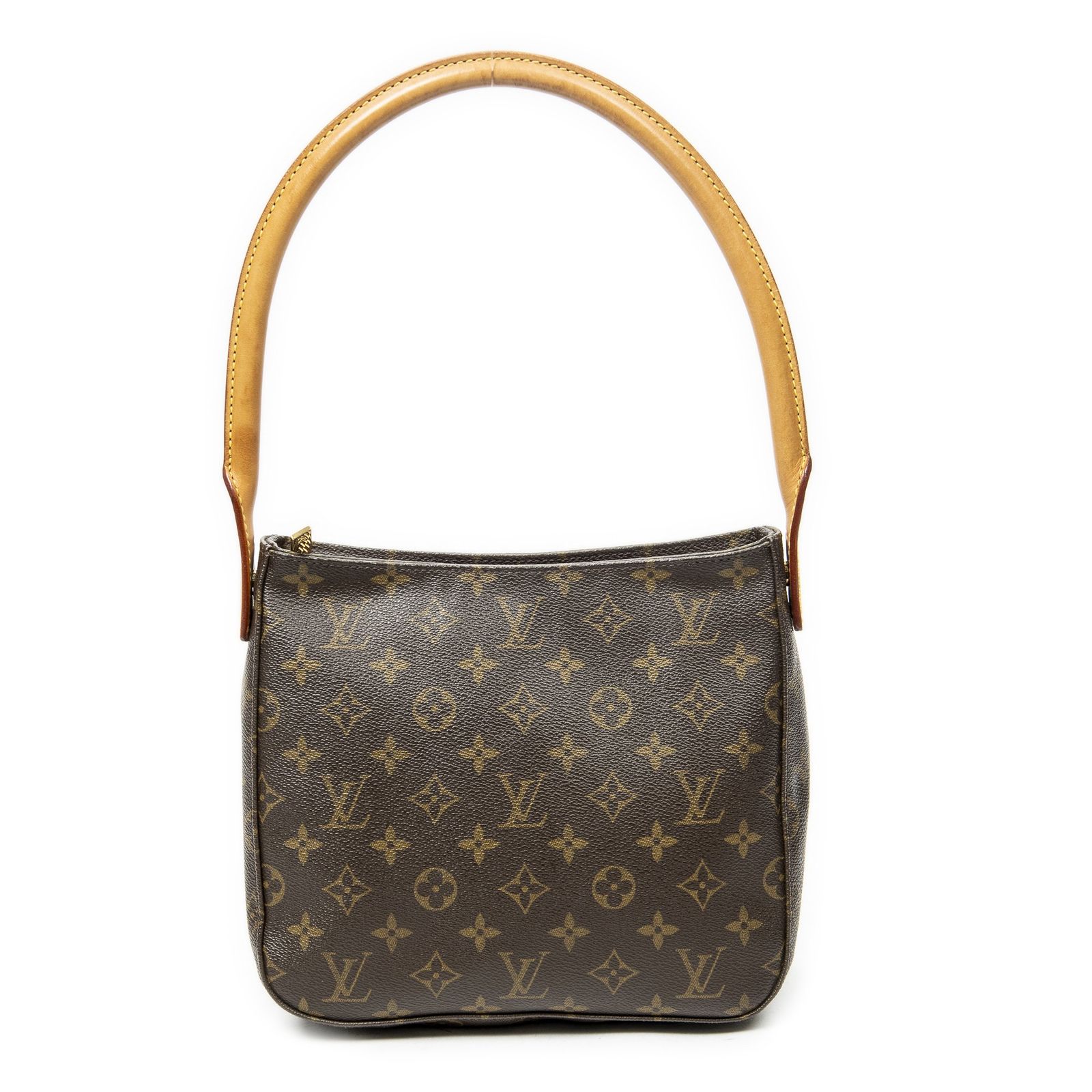 [中古] LOUIS VUITTON ルイヴィトンルーピング茶色モノグラムキャンバスA