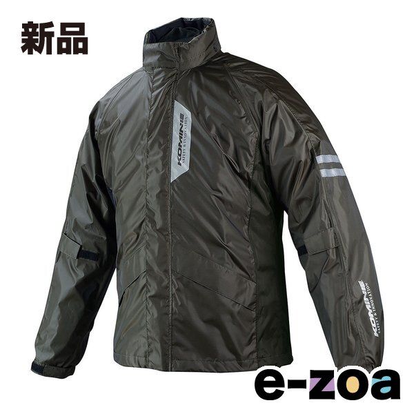 KOMINE コミネ RK-539 BREATHTER RAIN WEAR OLIVE L 03-539/OL/L (2477986)