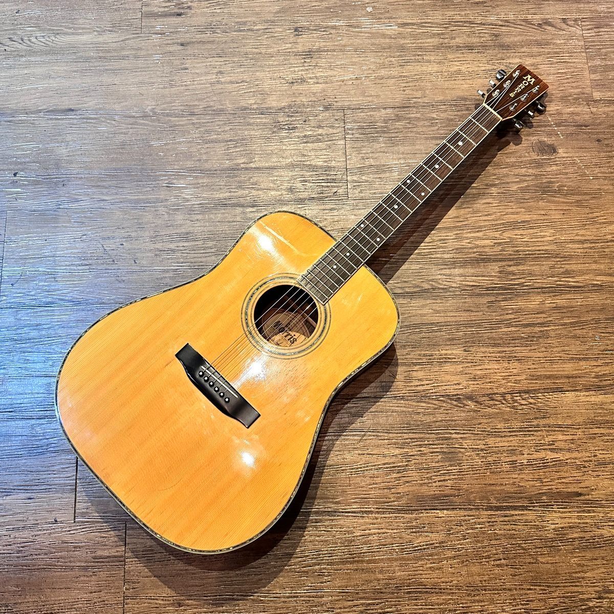 Morris アコースティックギターW-35 Morris W-35 1970s Vintage Acoustic Guitar Japan モーリス