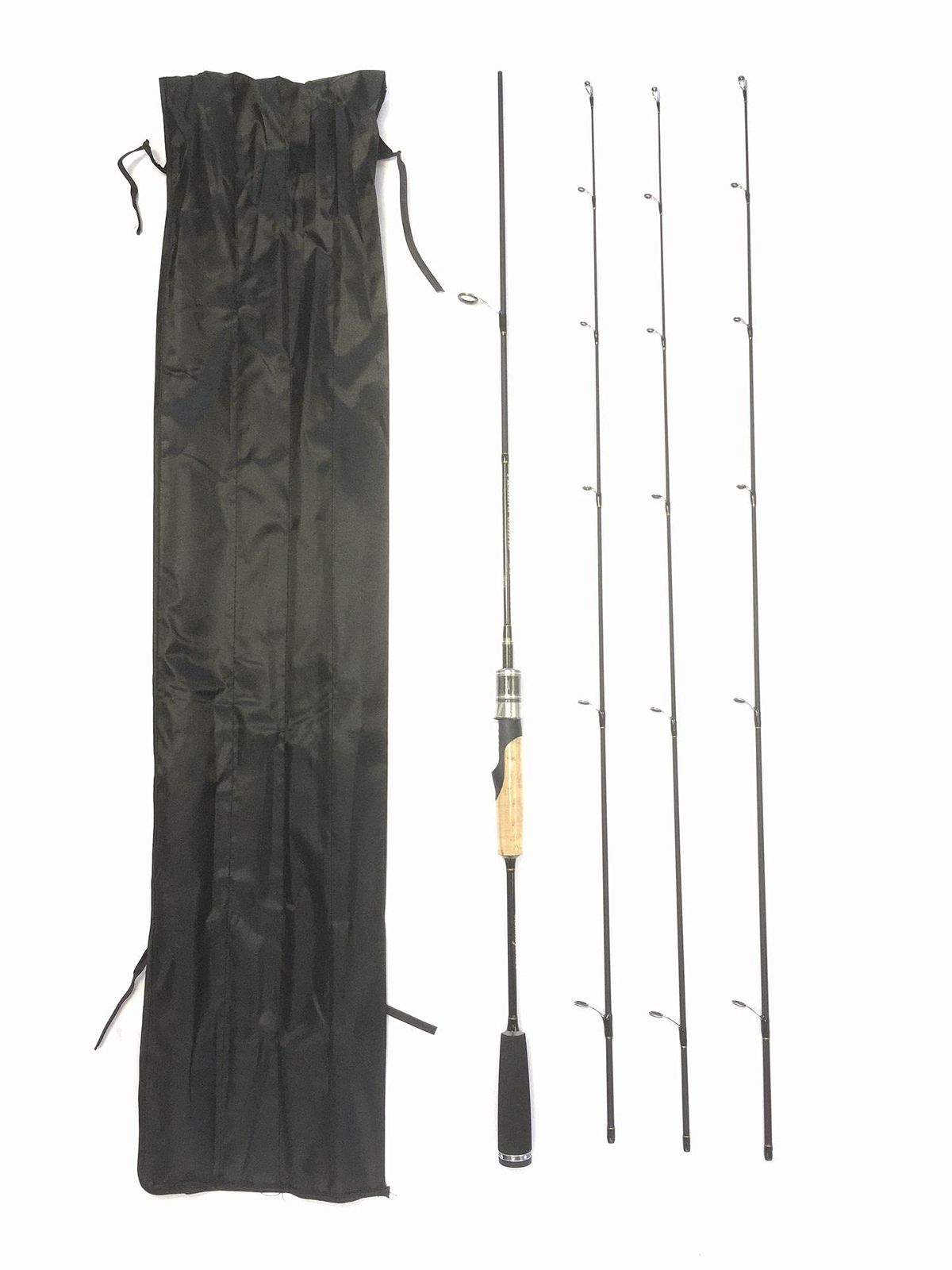 ３種類(ML, L, UL)が使える 3WAY 6ftスピニングロッド2ピース(ML, L, UL） ルアー 渓流 ニジマス 岩魚 山女 アマゴ 管釣り トラウトロッド 6フィート バスロッド [3WAY 6ftスピニングロッド2ピース(ML, L, UL）]