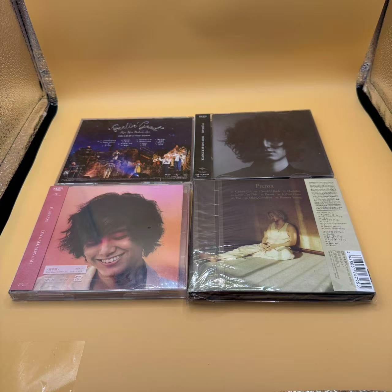 未開封】4本セット作品 藤井風 CD 「HELP EVER HURT NEVER」「LOVE ALL 