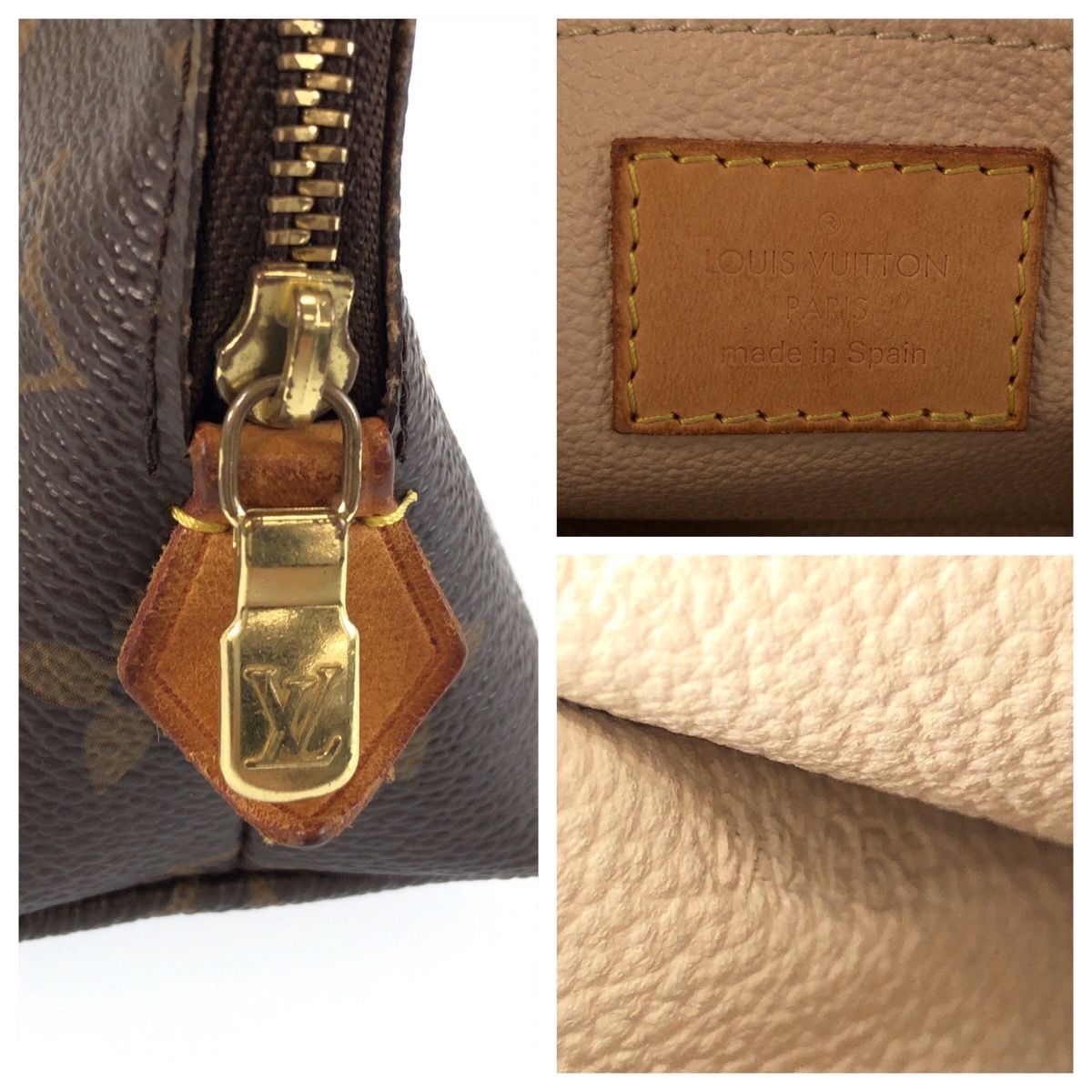 LOUIS VUITTON ルイヴィトン モノグラム ポシェット コスメティックPM