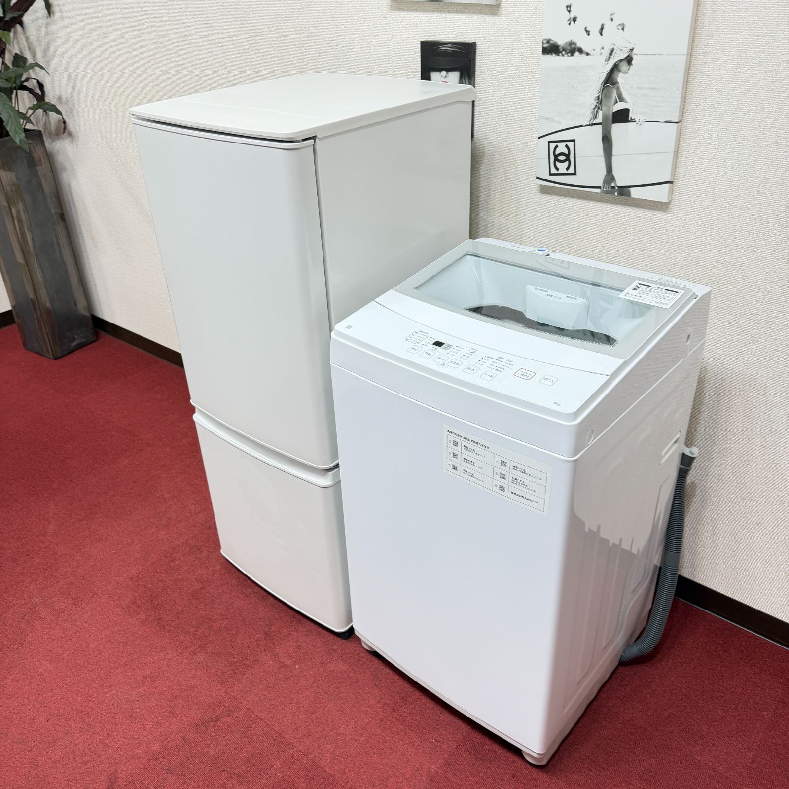 東京23区送料無料 超お得家電２点セット　プロによる洗浄済みなので安心 東京23区送料無料 超美品家電2点セット 新生活や一人暮らしに！ プロ