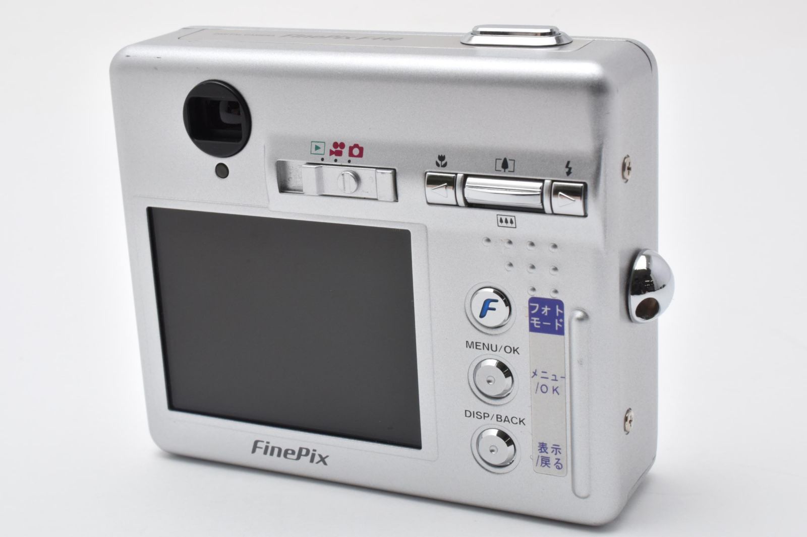 返品保証】訳あり｜FinePix 富士フイルム Finepix F440 シルバー