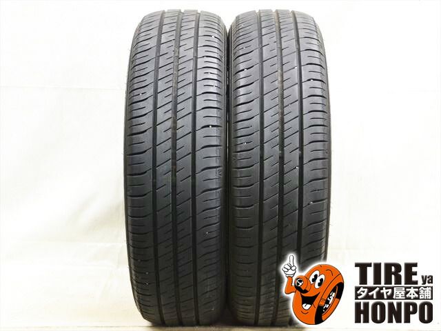 【中古 夏用】2本セット 185/55R16 83V グッドイヤー エフィシエントグリップ EG02 サマータイヤ 中古タイヤ