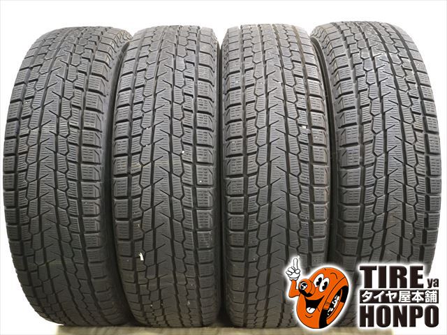 中古 冬用4本セット 225&frasl;65R17 102Q ヨコハマ アイスガードSUV G075
