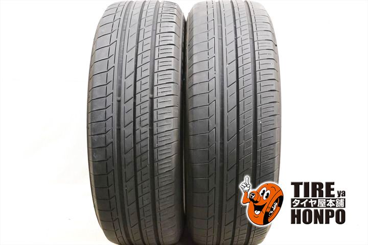 【中古 夏用】2本セット 215/65R16 98V トーヨー トランパスLu II サマータイヤ 中古タイヤ