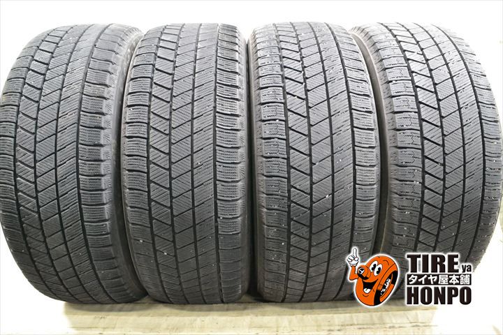 【中古 冬用】4本セット 215/50R18 92Q ブリヂストン ブリザックVRX3 スタッドレスタイヤ 中古タイヤ
