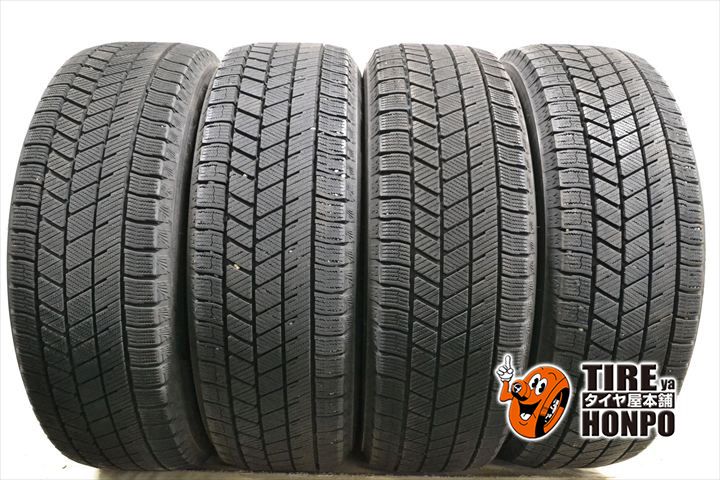 【中古 冬用】4本セット 185/60R15 84Q ブリヂストン ブリザックVRX3 スタッドレスタイヤ 中古タイヤ