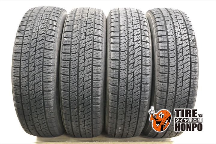 中古 冬用】4本セット 155/65R14 75Q ブリヂストン ブリザックVRX2