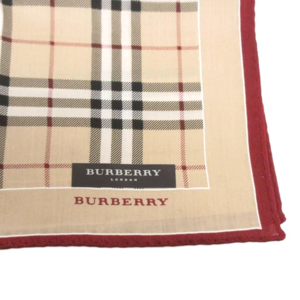 バーバリー　3点セット バーバリー BURBERRY セリーヌ 美品 3点 セット ハンカチ マルチカラー