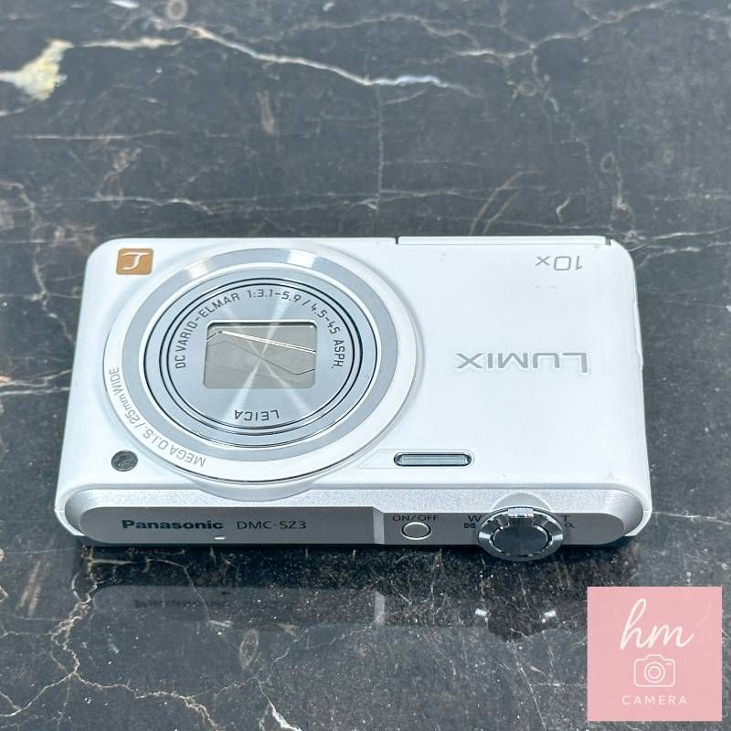 美品】Panasonic LUMIX DMC-SZ3 ホワイト 1610万画素 光学10倍ズーム