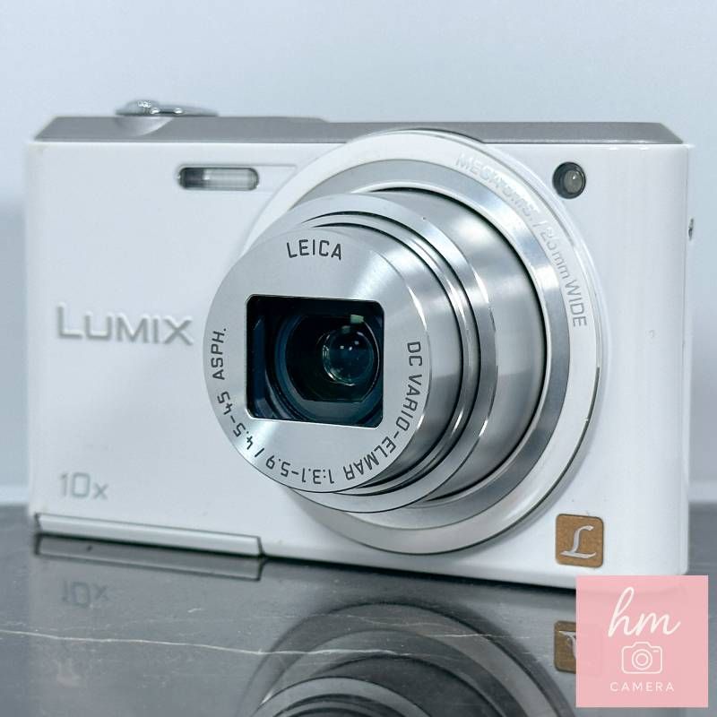 極美品　Panasonic LUMIX DMC-SZ3 ホワイト デジカメ 美品】Panasonic LUMIX DMC-SZ3 ホワイト 1610万画素 光学10倍ズーム