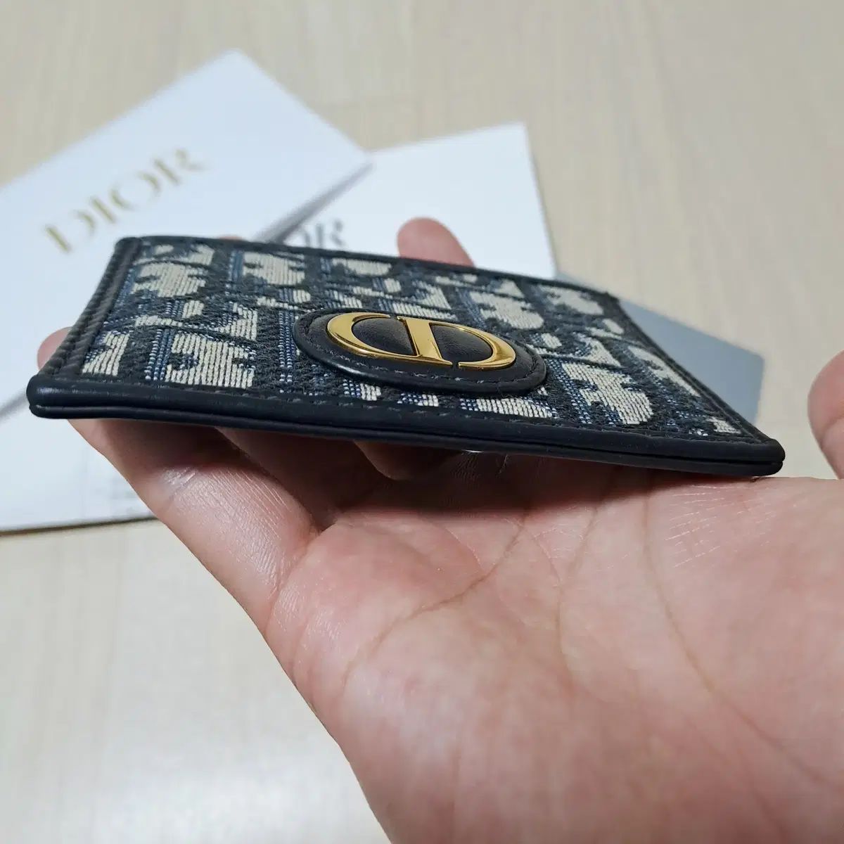 100%/正規品 ディオール(Dior) モンテーニュ 30 オブリーク ジャカード 
