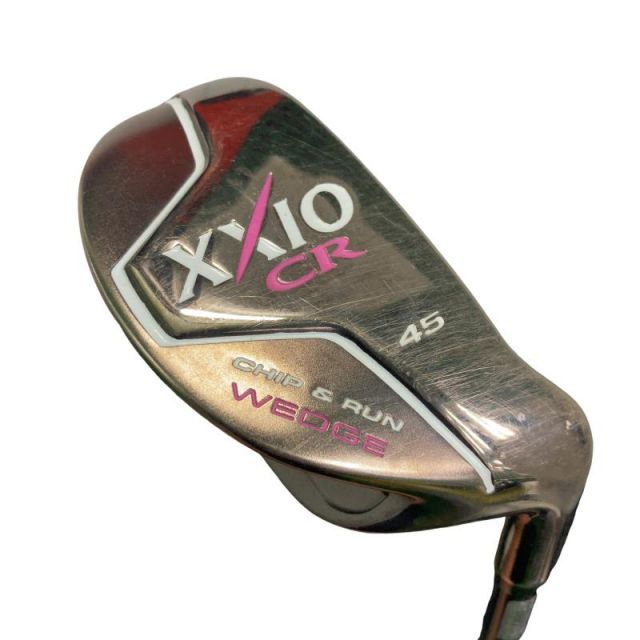 【中古】 ダンロップ XXIO CR 45° レディース ウェッジ WG XXIO CR (フレックスその他) レディース 女性用 右利き 右用 Cランク ゴルフクラブ