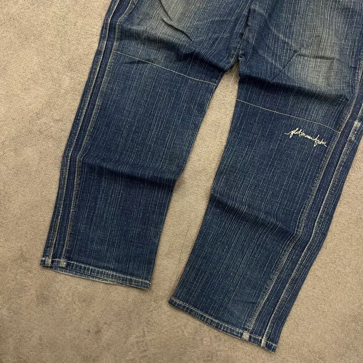36 プラチナ FUBU(フブ) 00s オールドスクール ヒップホップ バギー