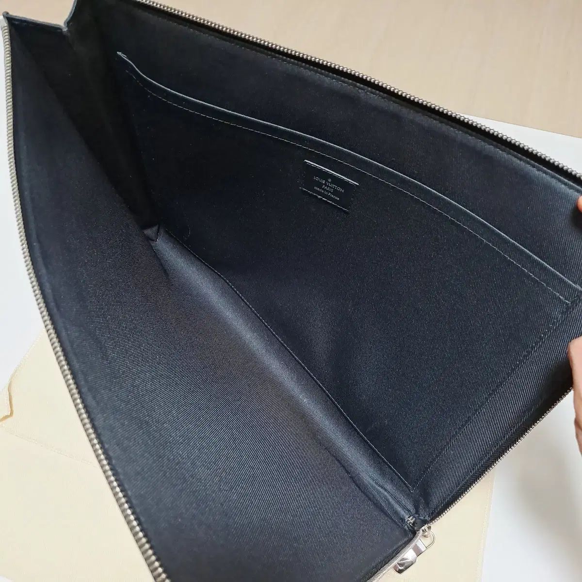 100% 正規品 Louis Vuitton ルイヴィトン ポシェット ダミエ クラッチ 