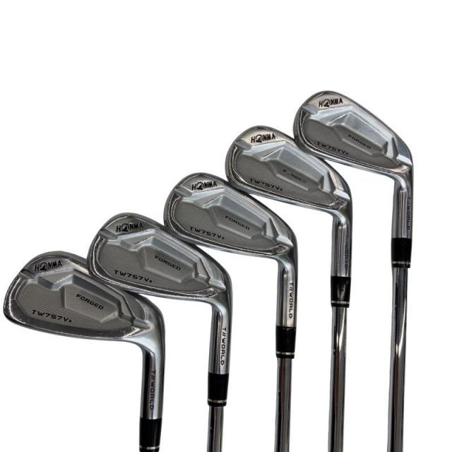 中古】 本間ゴルフ TOUR WORLD TW757Vx 6S アイアンセット IR 純正特注