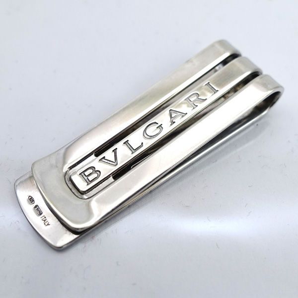 BVLGARI / ブルガリ ◇パレンテシ マネークリップ 925 SILVER ロゴ