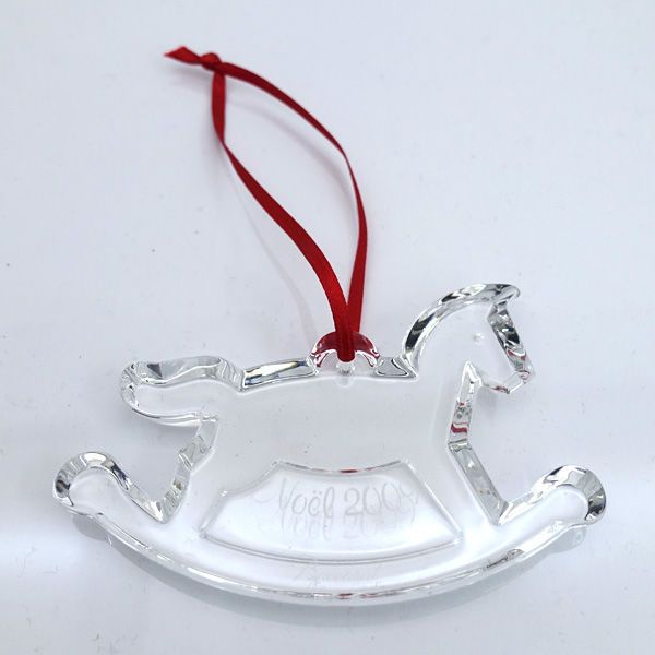 BACCARAT / バカラ ◇クリスマス オーナメント 木馬 Noel 2009