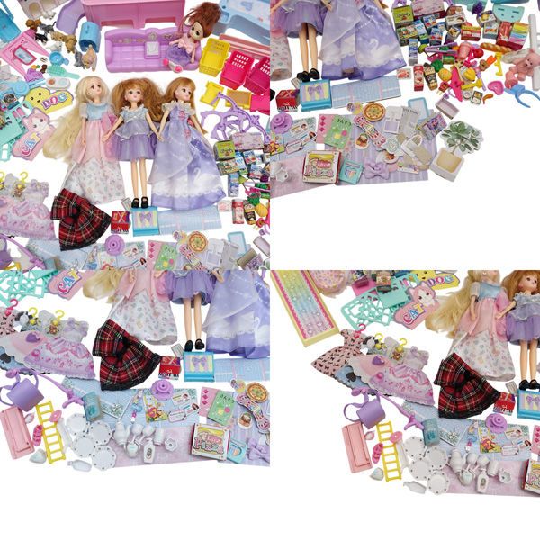 タカラトミー リカちゃん まとめ売り TAKARATOMY / タカラトミー □リカちゃん 人形 家具 まとめ セット