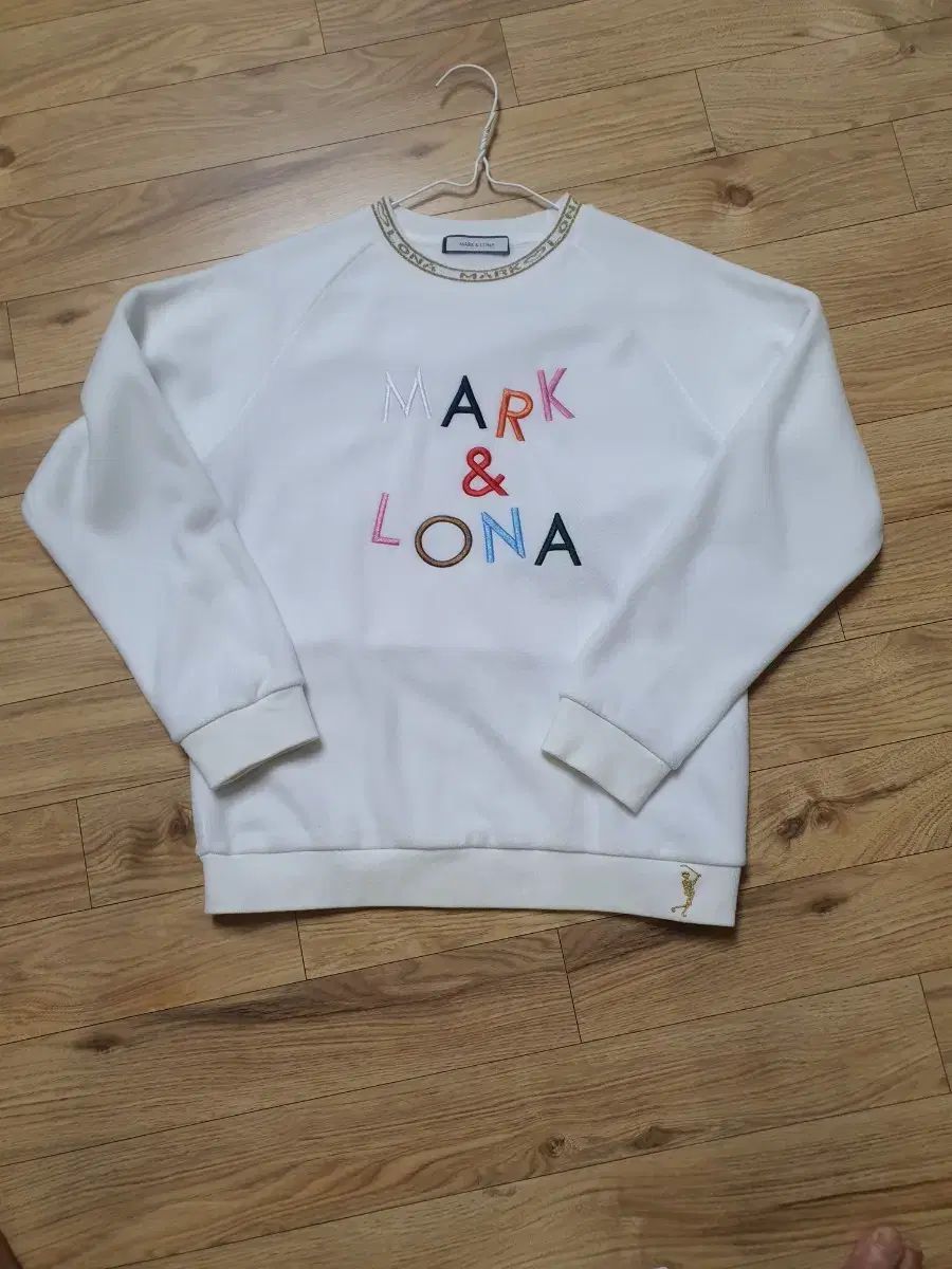 MARK & LONA マークアンドロナ 白 スウェット Tシャツ 95サイズ (ドライ完了)