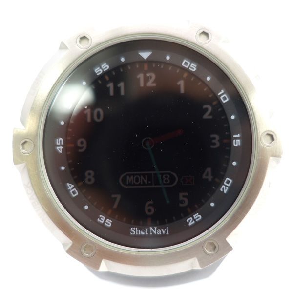Shot Navi ◆ショットナビ W1 Evolve GPSゴルフナビ 腕時計型 中古品 2008250333 スポーツ【中古】