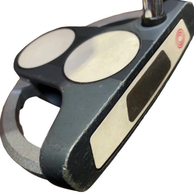 中古】 オデッセイ WHITE STEEL 2・ball SRT 34インチ パター PT