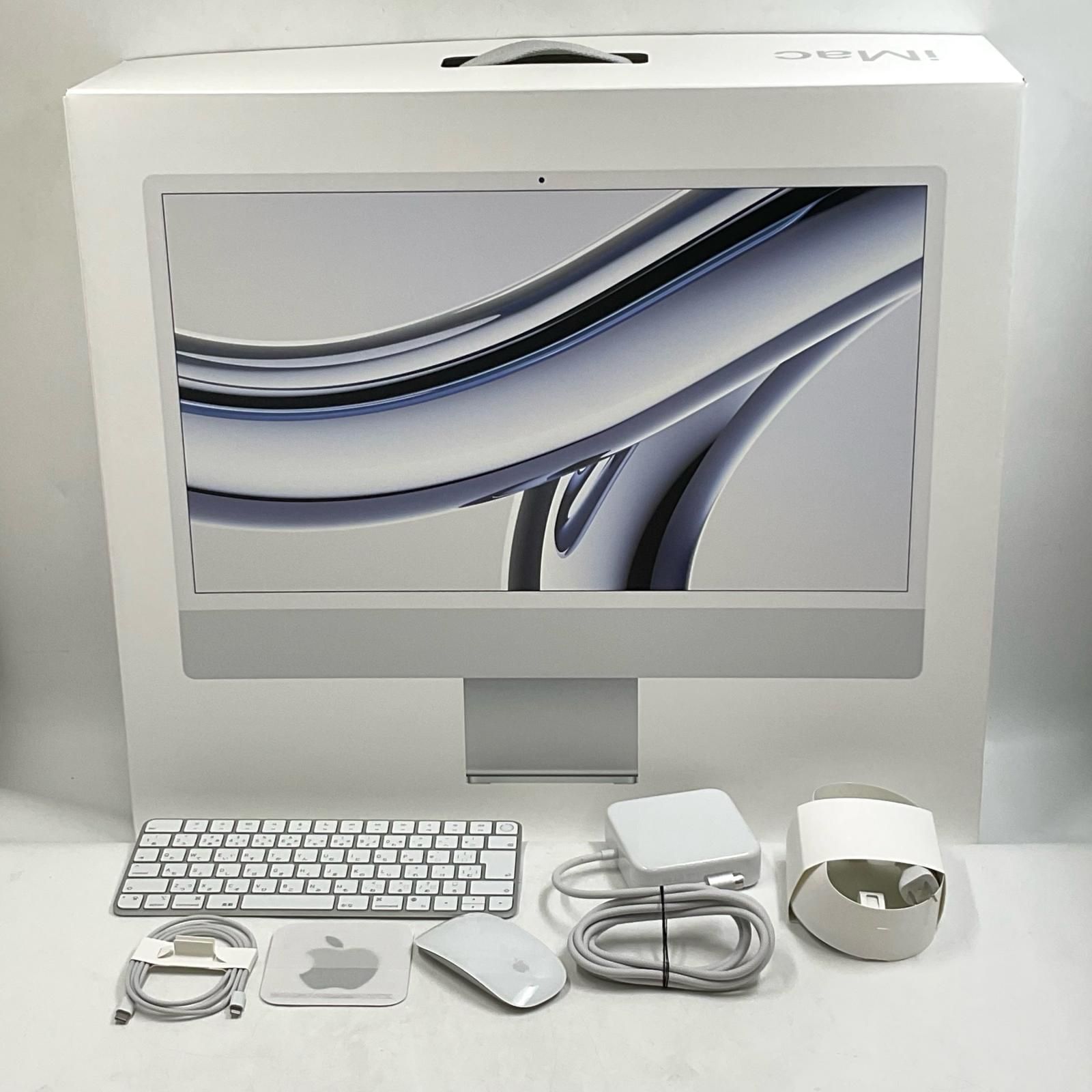 Apple iMac 24インチ M3 8コア SSD256GB シルバー美品 - メルカリ