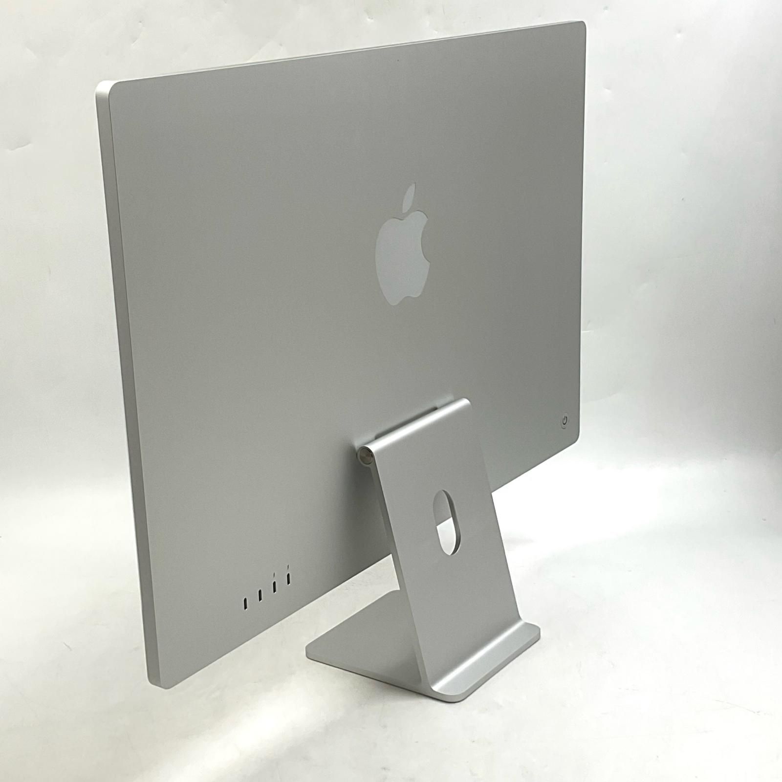 【全額返金保証】【最速発送】Apple iMac 24インチ M3 8コア 8GB SSD 256GB シルバー 美品 動作確認済