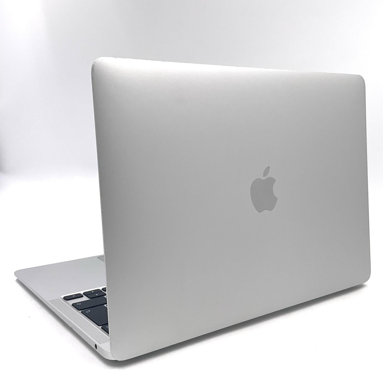 【全額返金保証】【最速発送】Apple MacBook Air 13インチ 2020 Apple M1 8GB 512GB シルバー 97% 美品 動作確認済